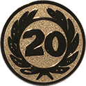 Emblem JUBILÄUMSZAHL 20