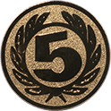 Emblem JUBILÄUMSZAHL 5