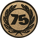 Emblem JUBILÄUMSZAHL 75