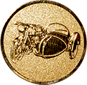 Emblem MOTORRAD MIT BEIWAGEN