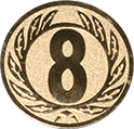 Emblem ZAHL 8