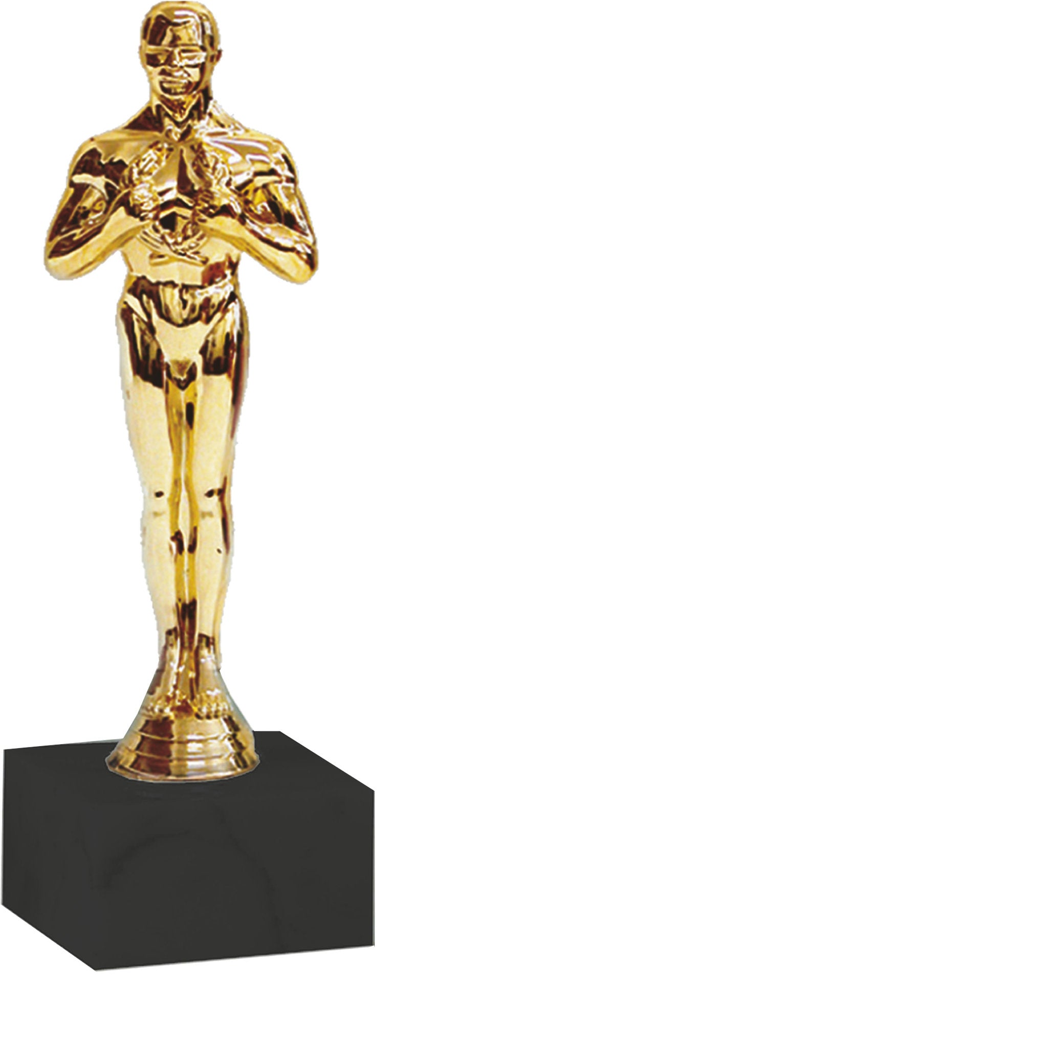 Der Victor ist ein klassischer Award auf edlem Marmorsockel. Die Männerstatue mit Siegerkranz in der Hand symbolisiert Erfolg, Anerkennung und Triumph und eignet sich ideal für feierliche Ehrungen und besondere Auszeichnungen.