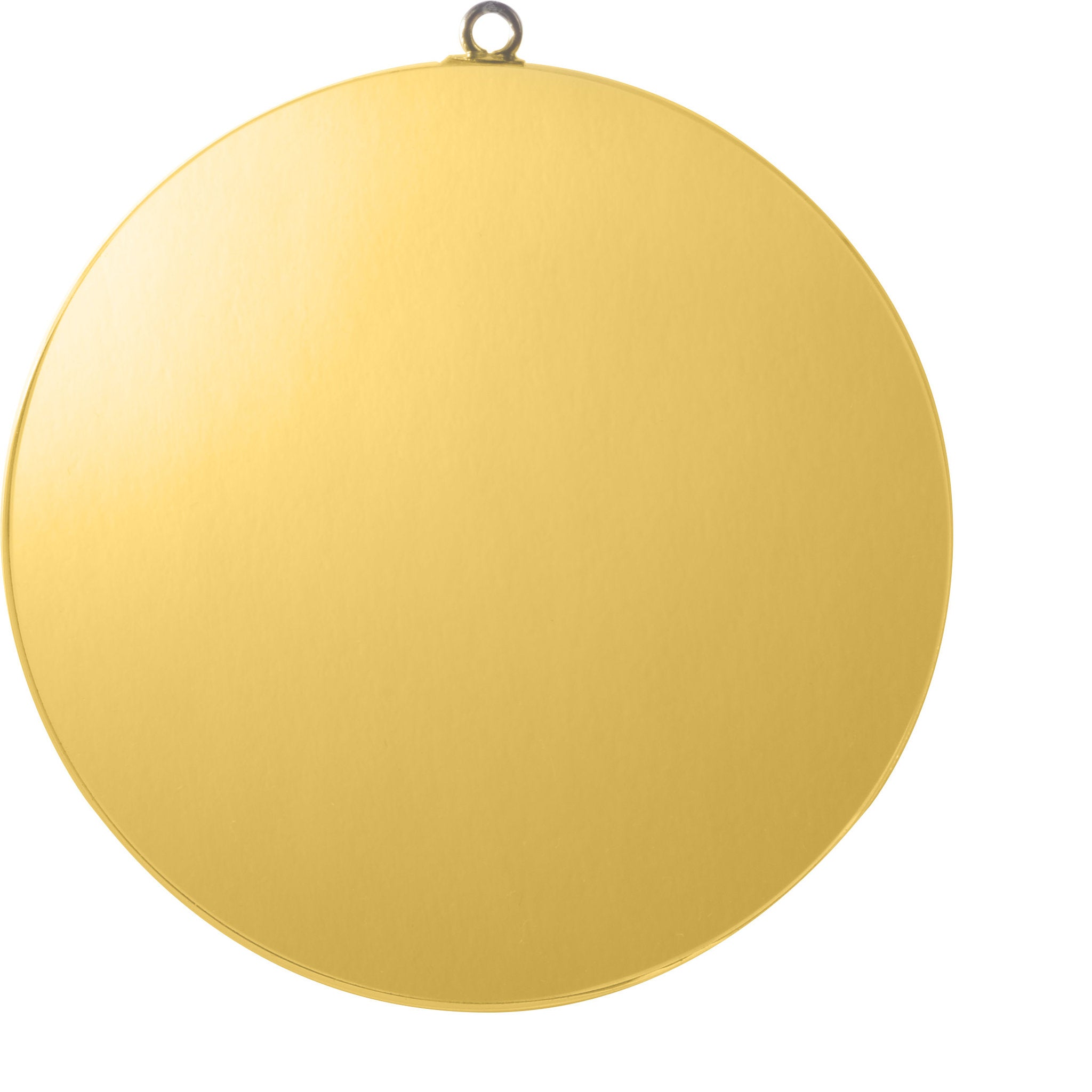 Die Glas 5 Medaille der Glas Edition ist erhältlich in Gold-, Transparent-, Blau - Optik.