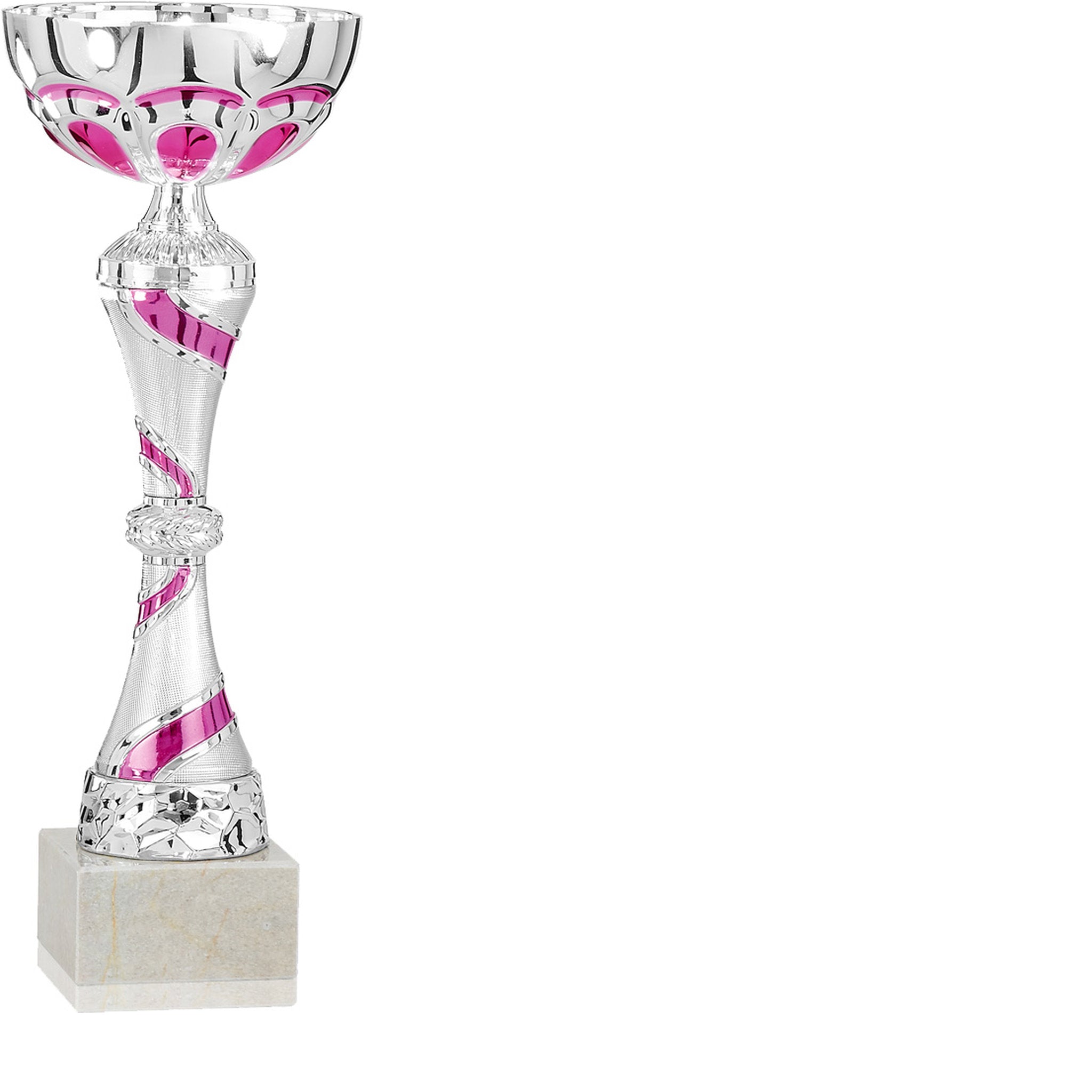 Der Pokal Barbie überzeugt durch seine schlanke Form und die rosafarbenen Farbelemente im Mittelteil. Der silberfarbene Kelch wirkt klar und elegant, während das Design moderne Akzent setzt.

Im Rahmen unseres Abverkaufs ist dieses Modell jetzt zu einem r