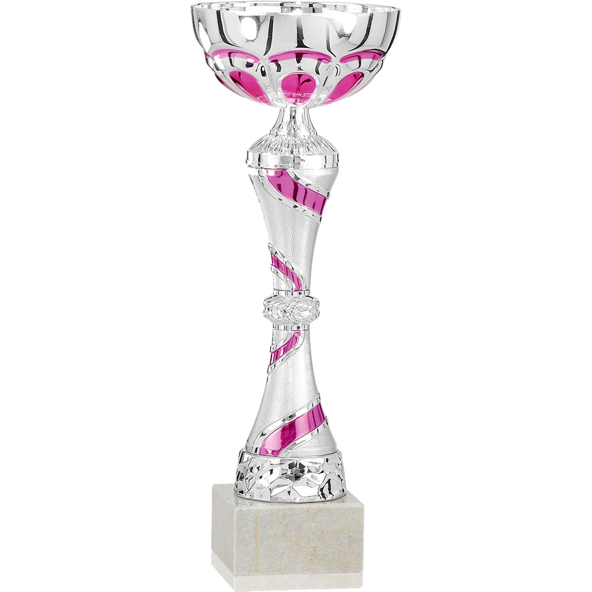 Der Pokal Barbie überzeugt durch seine schlanke Form und die rosafarbenen Farbelemente im Mittelteil. Der silberfarbene Kelch wirkt klar und elegant, während das Design moderne Akzent setzt.

Im Rahmen unseres Abverkaufs ist dieses Modell jetzt zu einem r