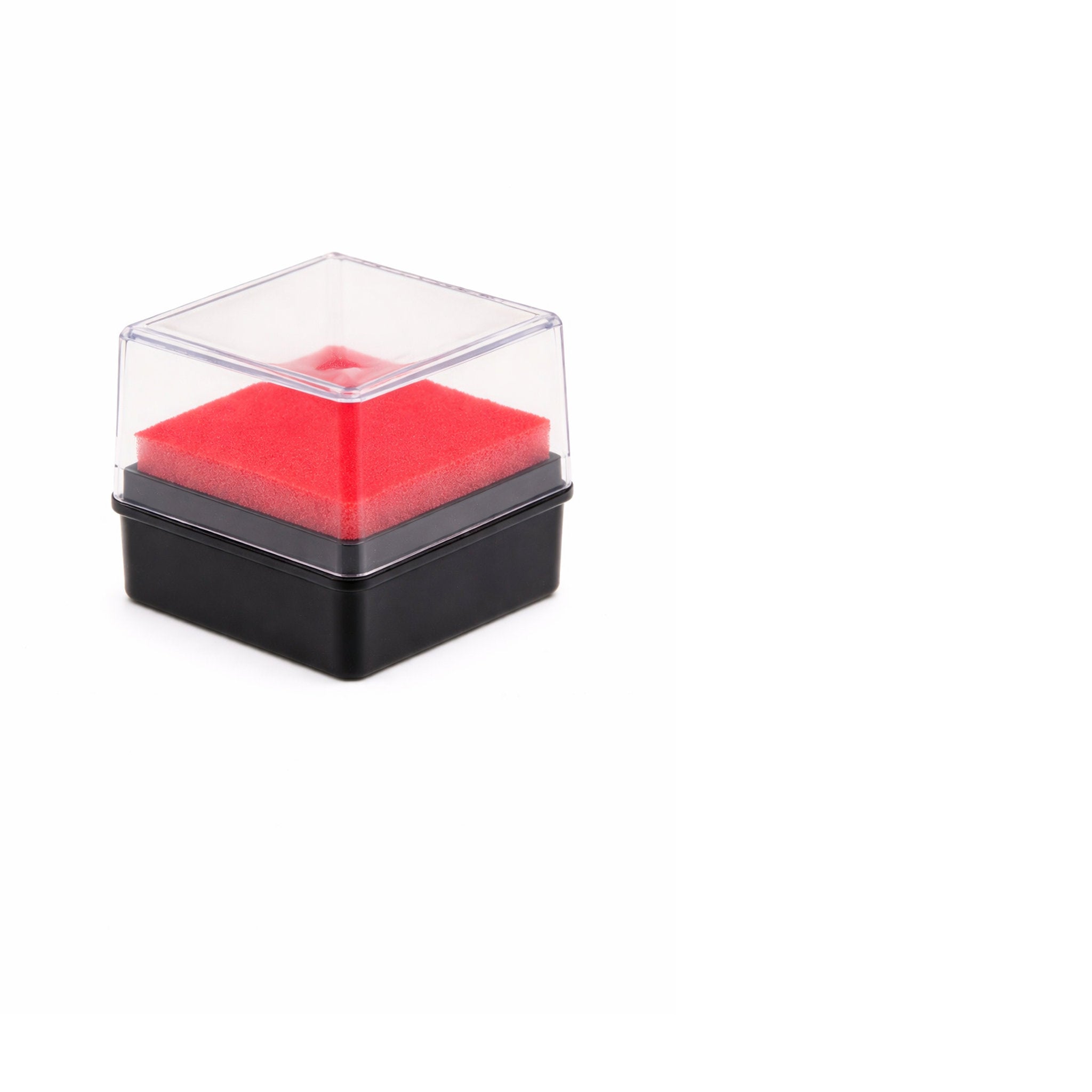 Kunststoff Etuis,Kunststoffbox Ring,Pin Etui Präsentation,Ring Etui Kunststoff,SC21 - für Pin oder Ring,Schmuck Etui transparent,Zubehoer