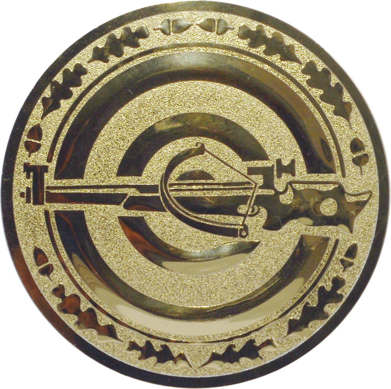 Emblem ARMBRUST Ø 25 mm Gold