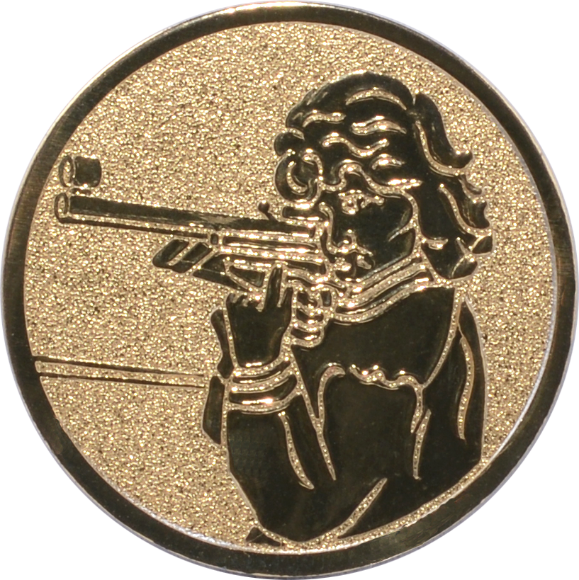 Emblem SCHÜTZIN Ø 50 mm Gold