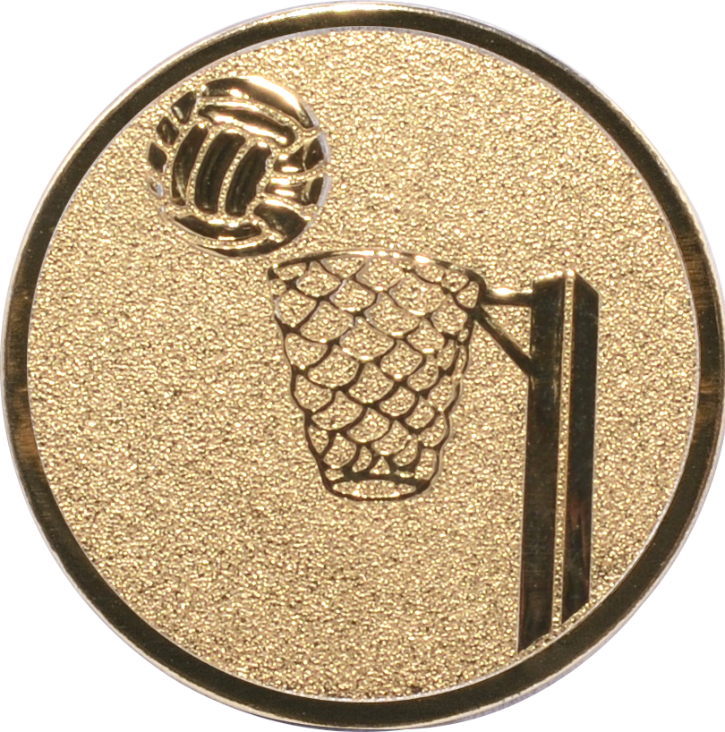 Emblem KORBBALL Ø 50 mm Gold