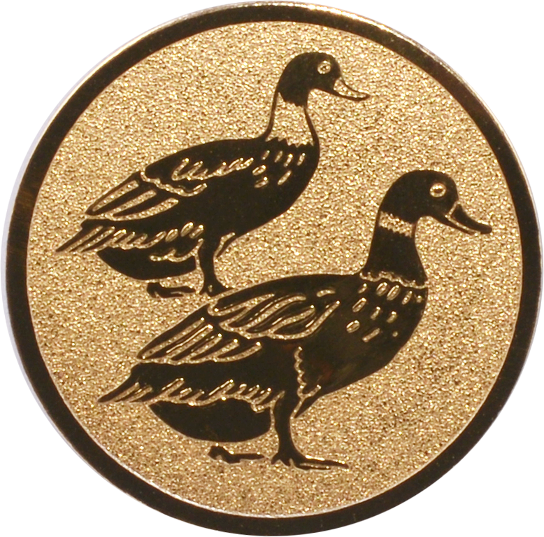 Emblem ENTEN Ø 25 mm Gold