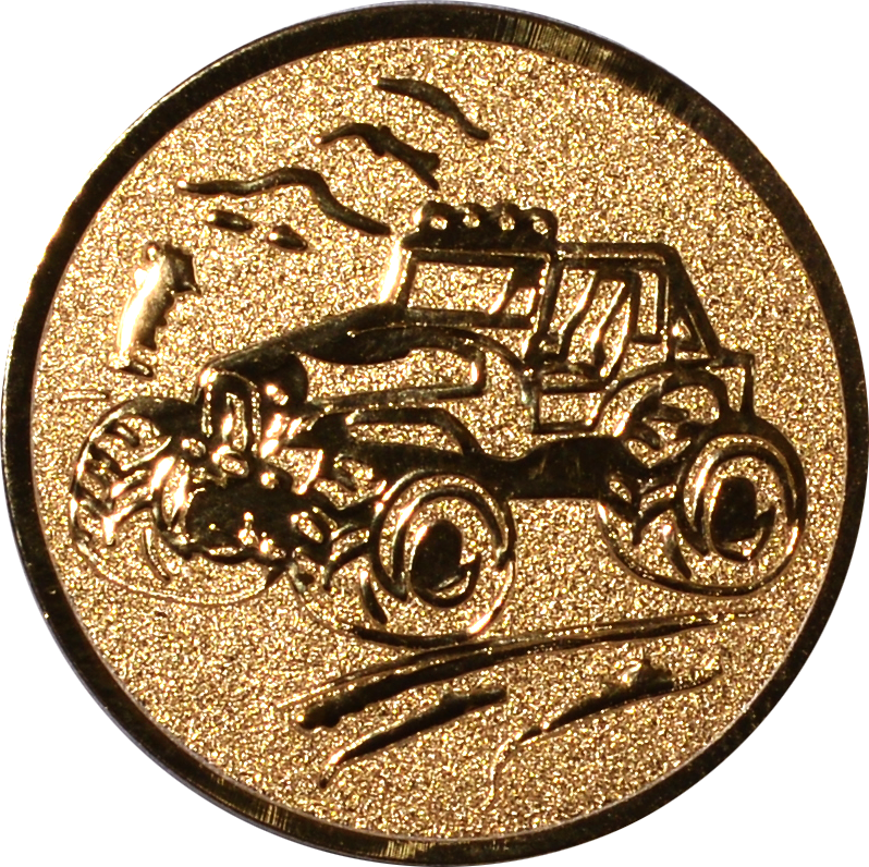 Emblem GELÄNDEWAGEN Ø 25 mm Gold