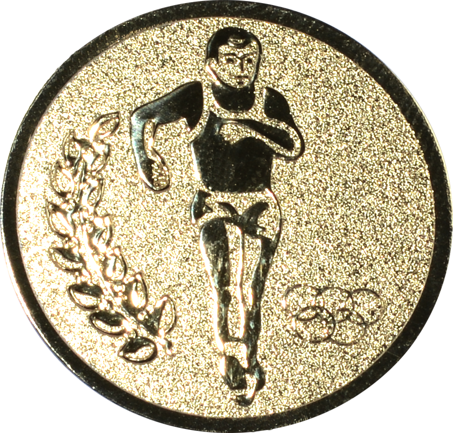 Emblem GEHER Ø 25 mm Gold