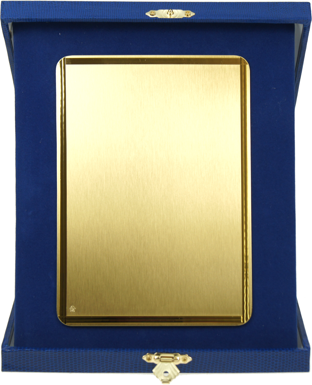 Aufstellkassette Hochformat Blau