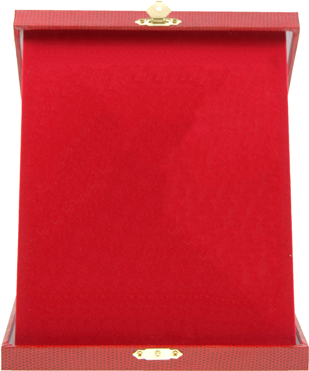 Aufstellkassette Hochformat Rot