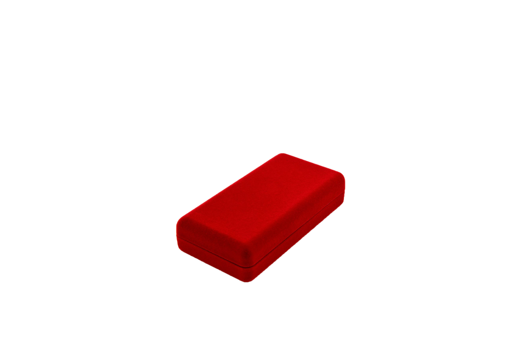 Samt Etui - 62x115x25 mm