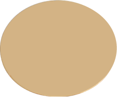 QuickPin-Oval 17x15mm Gold