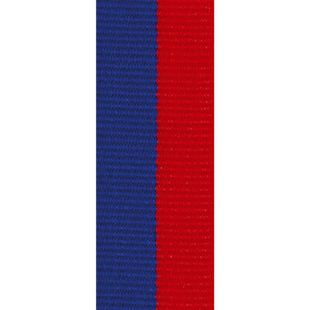 Medaillenband BLAU-ROT 22 mm